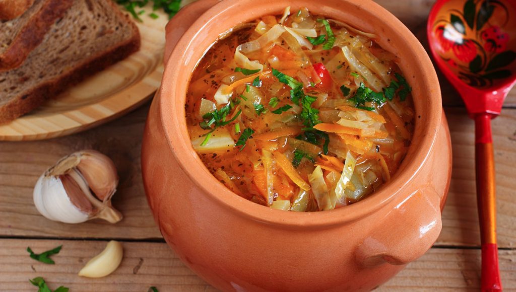 gesunde Kohlsuppe